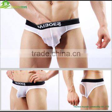 OEM Service Supported Gay Men Thong Pouch Sexy Men Underwear Sexy Gay Men Underwear Factory Empty Briefs Gay Underwear photo-4