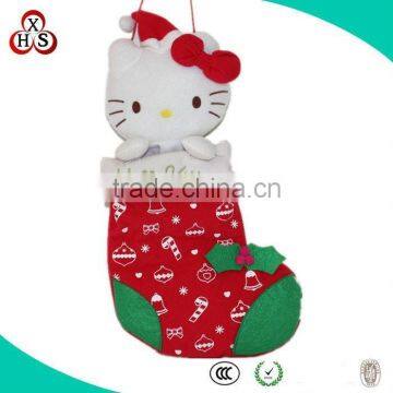 custom hello kitty christmas stocking decorative toys