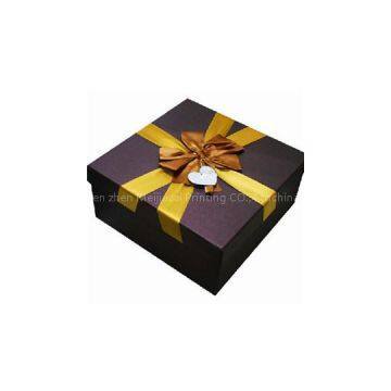 Custom Design Cardboard Square Gift Box Candy Package Box