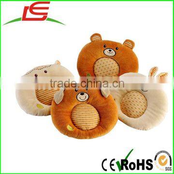 Organic Soft Round Plush Dog Cushion Pillow Infant Toy