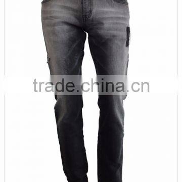 M0045E-1-B 10.6oz Double Layer Cotton Lycra Denim Jeans Fabric photo-2