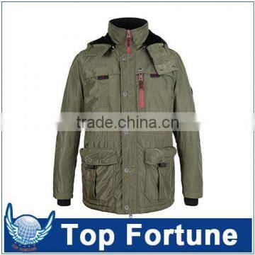 polyester Padded bomber workwear jacket coat winter