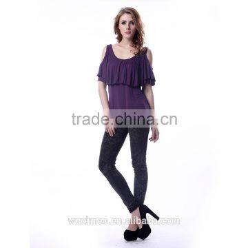Handmade Printed Best Sell Women's Sheer t Shirt photo-2