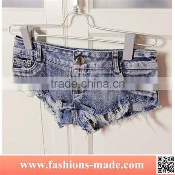 Women Cut-out Skinny Jeans Hot Sexy Shorts