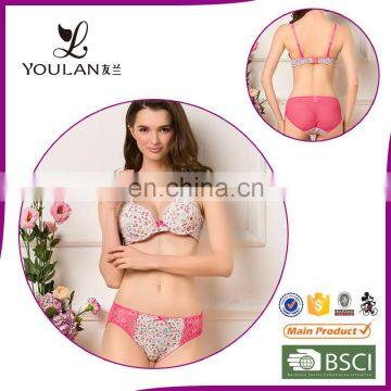 Hot Selling Elegant Comfortable Breathable Ladies Underwear Bra New Design