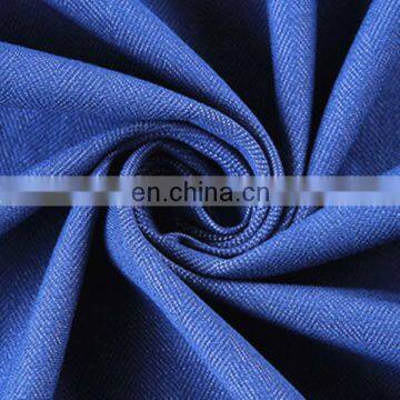 Cotton Polyester Stretch Denim Indigo Blue Denim With 10oz Denim Fabric Stock photo-2