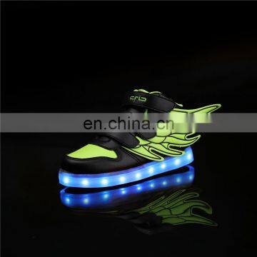 Wholesale Children Kid USB Rechargeable LED Luminous Light Shoes Kids photo-6