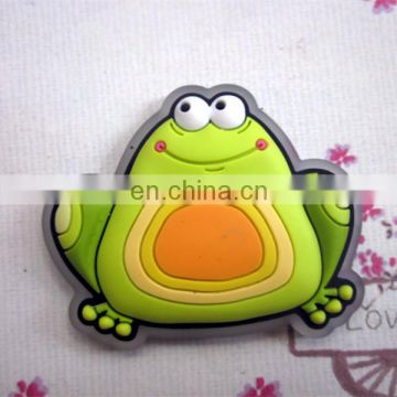 Lovely frog modelling design PVC fridge magnetic