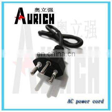 The Swiss standard of low voltage safety power cord swiss plug adapter cable electric 3g1.5 used electric wire power cable