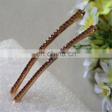 2015 Hot Sale Fashion Crystal Hair Clips Shiny Bobby Pins