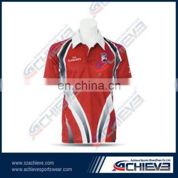 Sublimation Men's Polo Shirts Wholesale 2017 Classic Lady's Poloshirt Custom Dry Fit Polyester Shirt