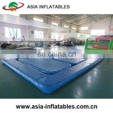 2018 New Design Inflatable Boat Platform , Inflatable customized Shape Water Air Mat