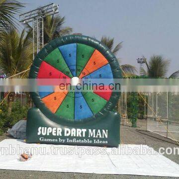 Good quality inflatable mega darts and inflatable dart board games for sale