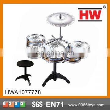 Popular kids play drum set professional children marching bass drum