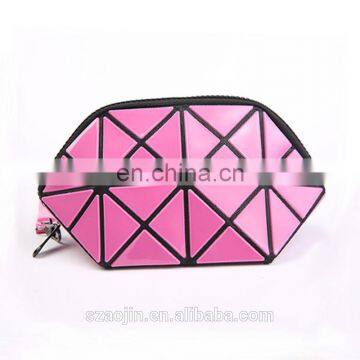 Wholesale fashion korea style PU make up bag for women handbags