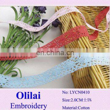 2cm Cotton lace trimming