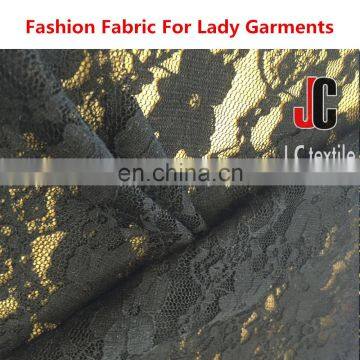 High Quality Nylon Stretch Lace Fabric Thin Silk Slip Lace Fabric photo-2