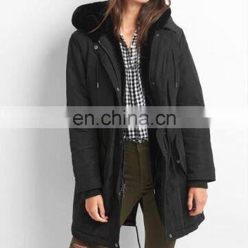 Cold Weather Clothing Woman Fashion Jacket Thicken Windbreaker