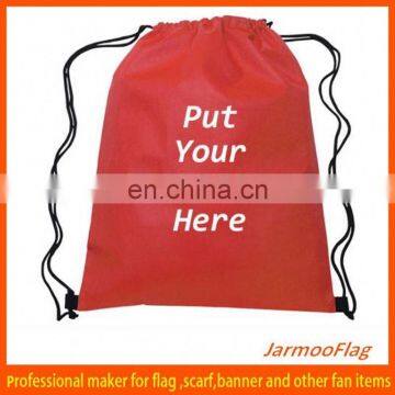 customized sports small nylon mesh drawstring bag