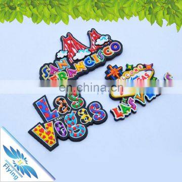 Beautiful 3D Soft PVC Fridge Magnet Custom Refrigerator Magnet flying