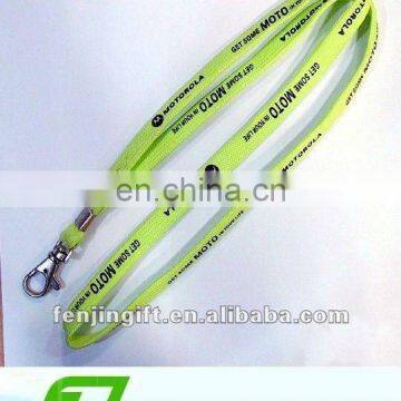 tube polyester lanyard,lanyard strap/neck lanyard