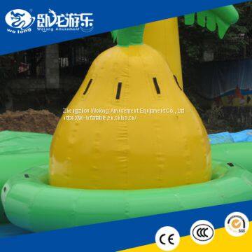 High quality floating inflatable water games 0.9mm PVC good quality inflatable water saturn