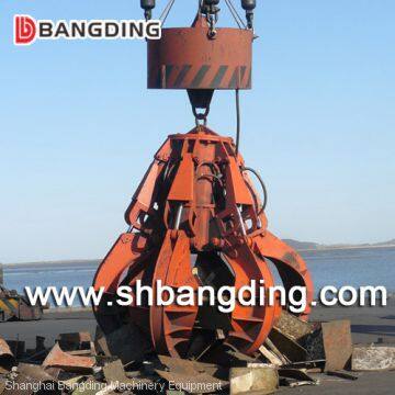 Electric Hydraulic Orange Peel Grab Bucket for Scrap Loading & Unloading