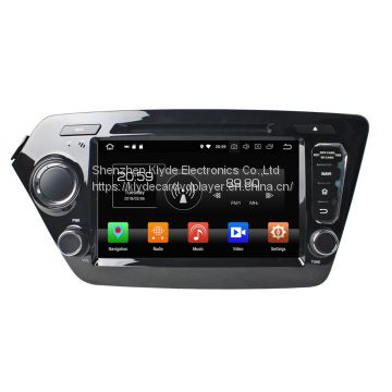 KD-8044 Klyde 8inch android 8.0 hd auto radio gprs navigation car multimedia dvd player for kia K2 / RIO 2011-2012