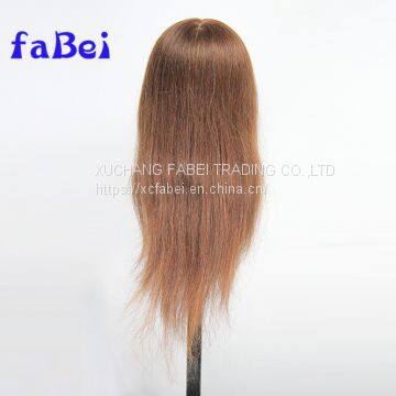 Xuchang factory popular female cheap hair mannequin head with 100% human hair