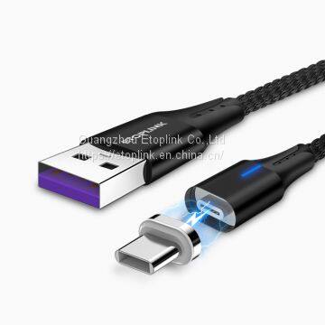 ETOPLINK 2019 New 3A QC3.0 Fast Charging Magnetic USB Cable Support Data photo-5
