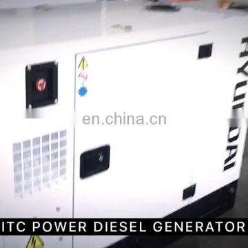 low rpm 230v 20kva soundproof type dynamo diesel generator for sale