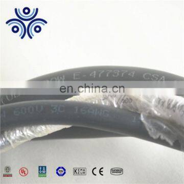 CU/EPR/CPE usage for equipment cable uso rudo sow 18awg--2awg 600v