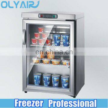 electric mini freezer 75L cost electricity less 1kw/day very energy saving