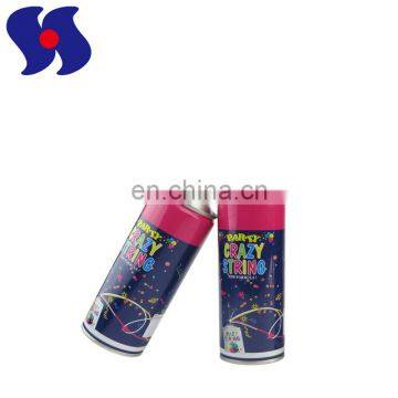 Diameter 52mm Custom Printing Small Empty Aerosol Tin Can for Silly String