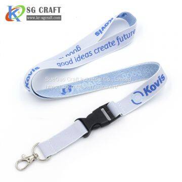 High Quality Neck Custom Polyester Woven Lanyards