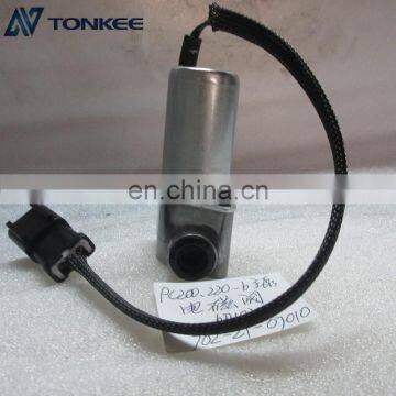 702-21-07010 solenoid PC200-6 pump solenoid valve PC220-6 piston pump solenoid