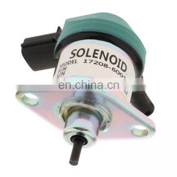 Fuel Shutoff Solenoid 17208-60015 for Engine D905 D1005 D1105 V1205 V1305 V1505