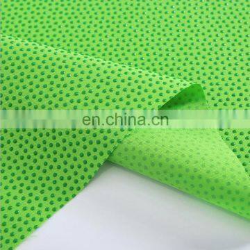 Good Quality 100% Polyester Dotted Anti Slip Fabric for Car Seat photo-6