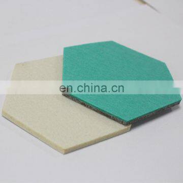 Make-to-order colorful nonwoven needle punched polyester double layer felt mat