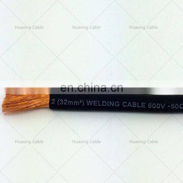 Flexible Copper/CCA Rubber Insulation Electric Welding Cable photo-3