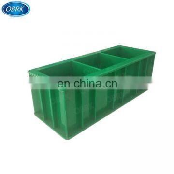 ABS Plastic Concrete Test Cube Mould With Three Gang 100*100*100mm