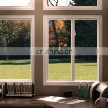 Double rails two way sliding window