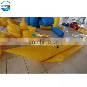 Customized Inflatable Banana Boat Tube Water Tubes,Four Person Inflatable Boat For Lake photo-3