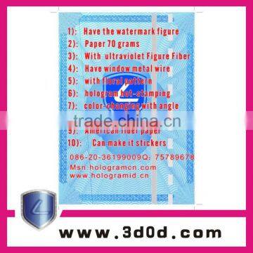 Anti-fake Security Thread Paper photo-5