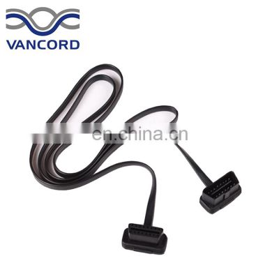 16Pin OBD 2 OBD ii connector automotive diagnostic extension Y Cable