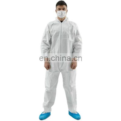 White Microporous Coverall With Taped Seam Type 5/6 Wholesale