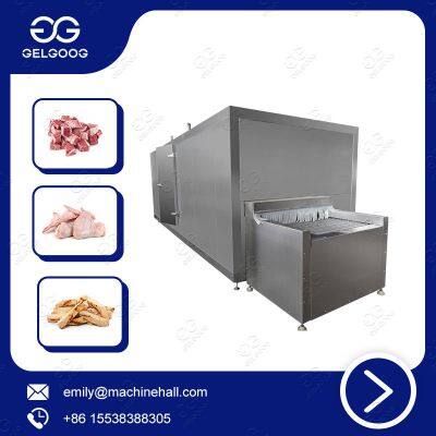 Freezer Machine Iqf Frozen Tunnel Iqf Asparagus Making Line  Seafood Iqf Freezing System