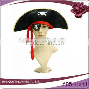 black cotton pirate hats wholesale for woman