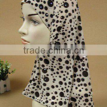 A331 Popular small girl one piece arabic muslim hijab