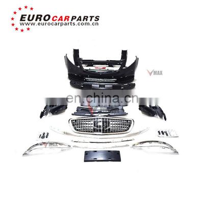 V-Class W447 May Style body kit pp material 2014-2021y facelift kit and body parts and body set front bumper